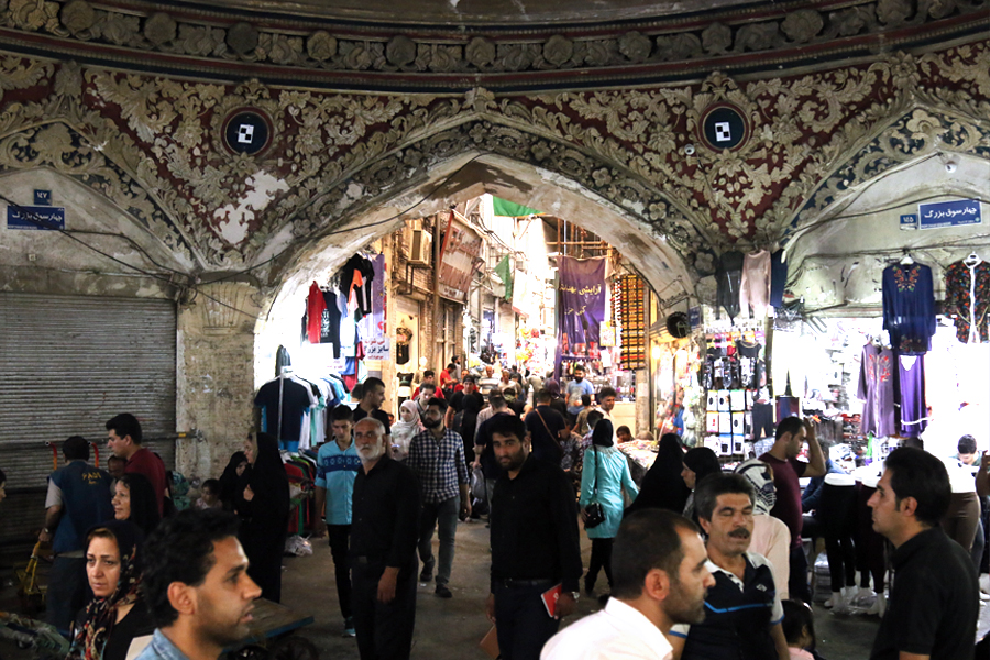 بازار تهران در آستانه عید غدیر