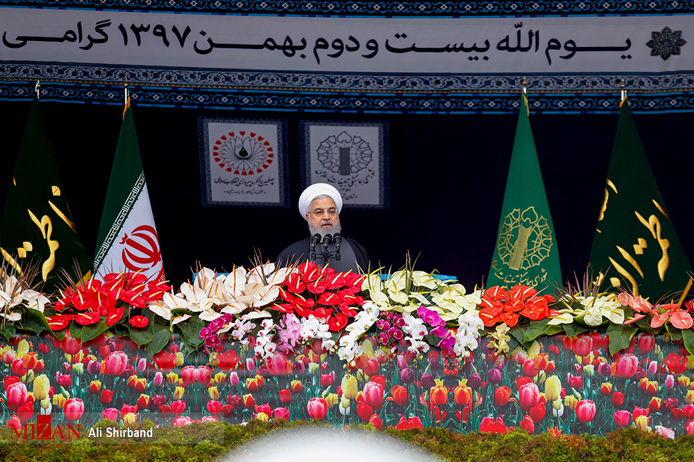 روحانی ۲۲ بهمن ۹۷