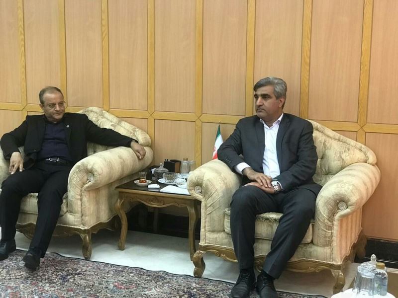 دیدار رئیس هیئتمدیره و مدیرعامل بانک توسعه تعاون با استاندار گیلان