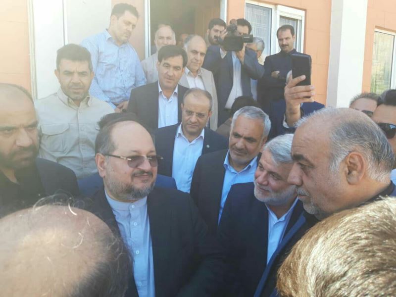بازدید مدیرعامل بانک توسعه تعاون از طرحهای اقتصادی استان کرمانشاه