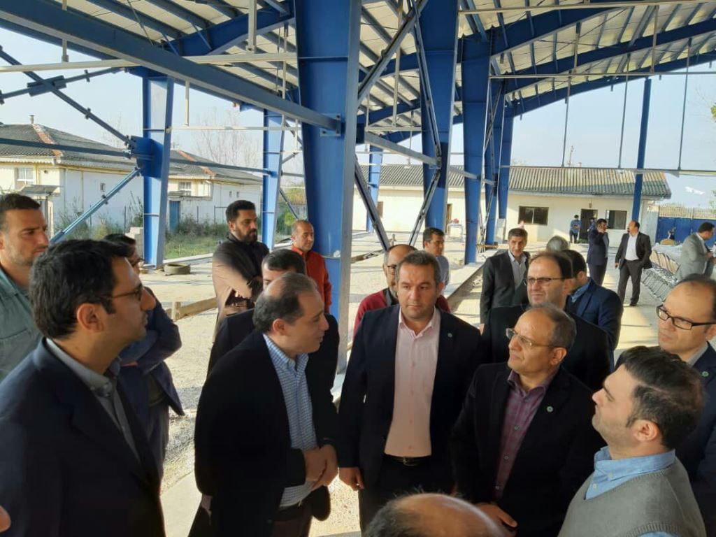 بازدید مدیرعامل بانک توسعه تعاون از طرحهای تعاونی گیلان