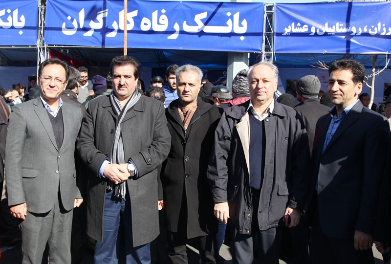 مشارکت بانک رفاه در راهپیمایی یوم الله 22 بهمن