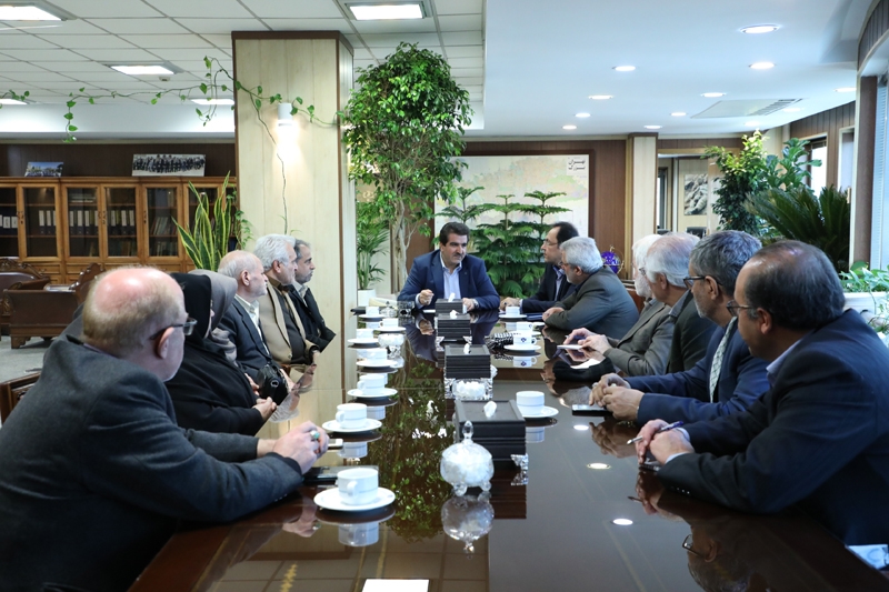 مدیرعامل بانک رفاه در گفت وگو با مسئولان خانه کارگر