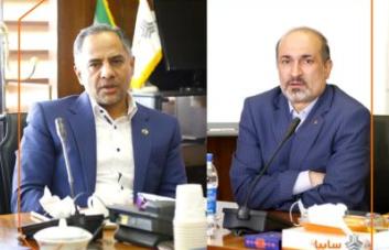دیدار مدیران عامل بانک تجارت و سایپا