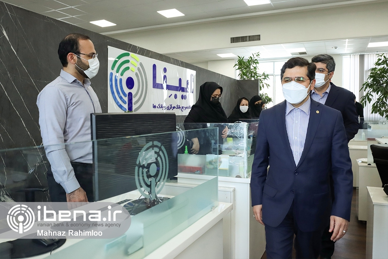 بازدید معاون اداری و مالی بانک مرکزی از ایبِنا