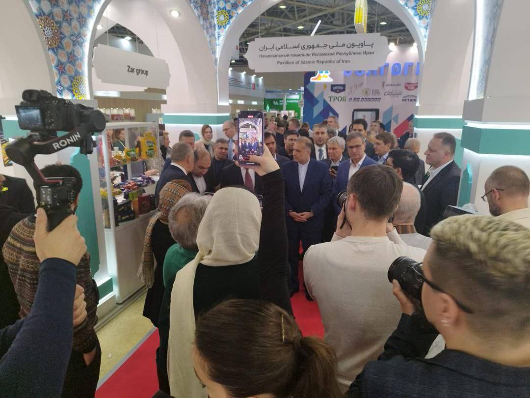 حضور پررنگ ایران در پرود اکسپو مسکو/ درخشش پاویون ایران با حضور ۱۳ شرکت حضور پررنگ ایران در پرود اکسپو مسکو/ درخشش پاویون ایران با حضور ۱۳ شرکت