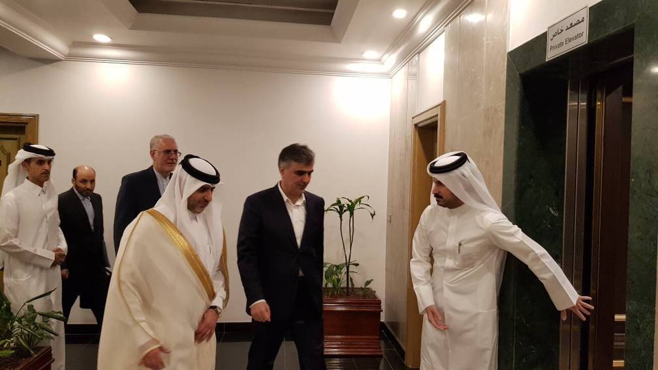 رئیس&zwnj; کل بانک مرکزی وارد قطر شد