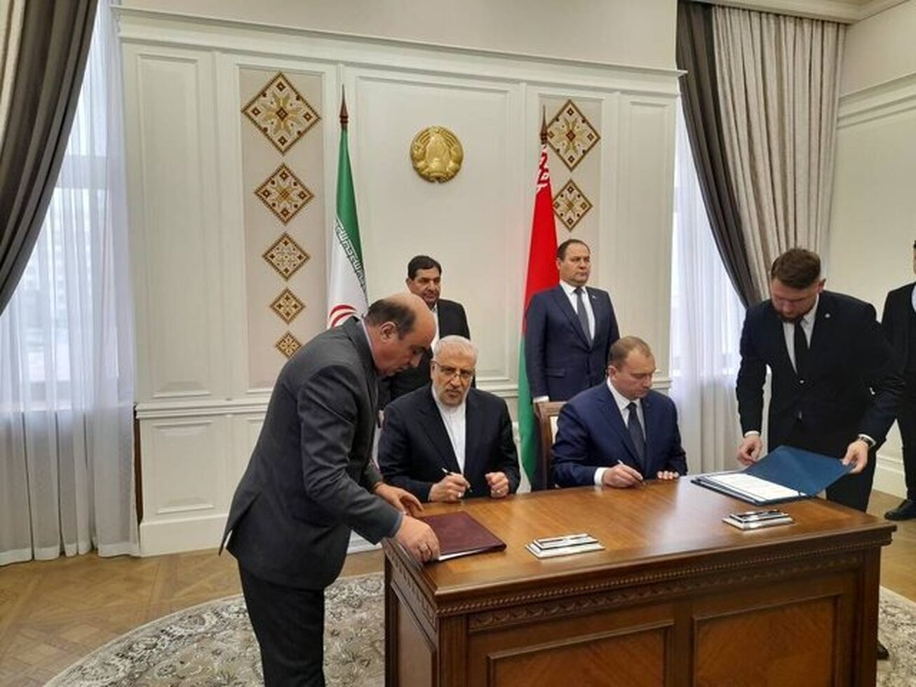 سند همکاری&zwnj;های نفتی ایران و بلاروس امضا شد
