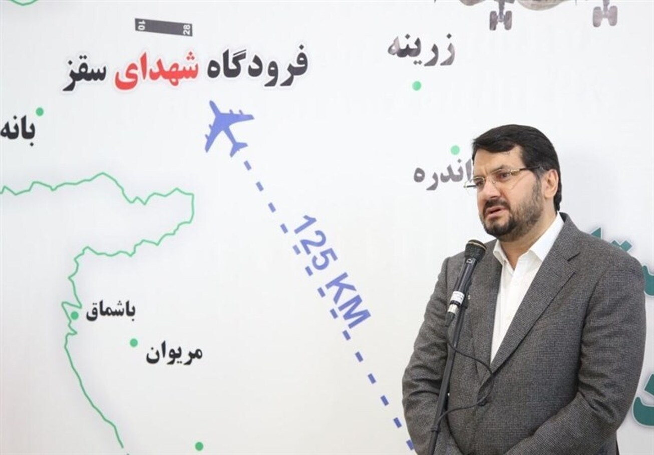 فرودگاه سقز افتتاح شد/ برقراری هفته&zwnj;ای یک پرواز از تهران به سقز
