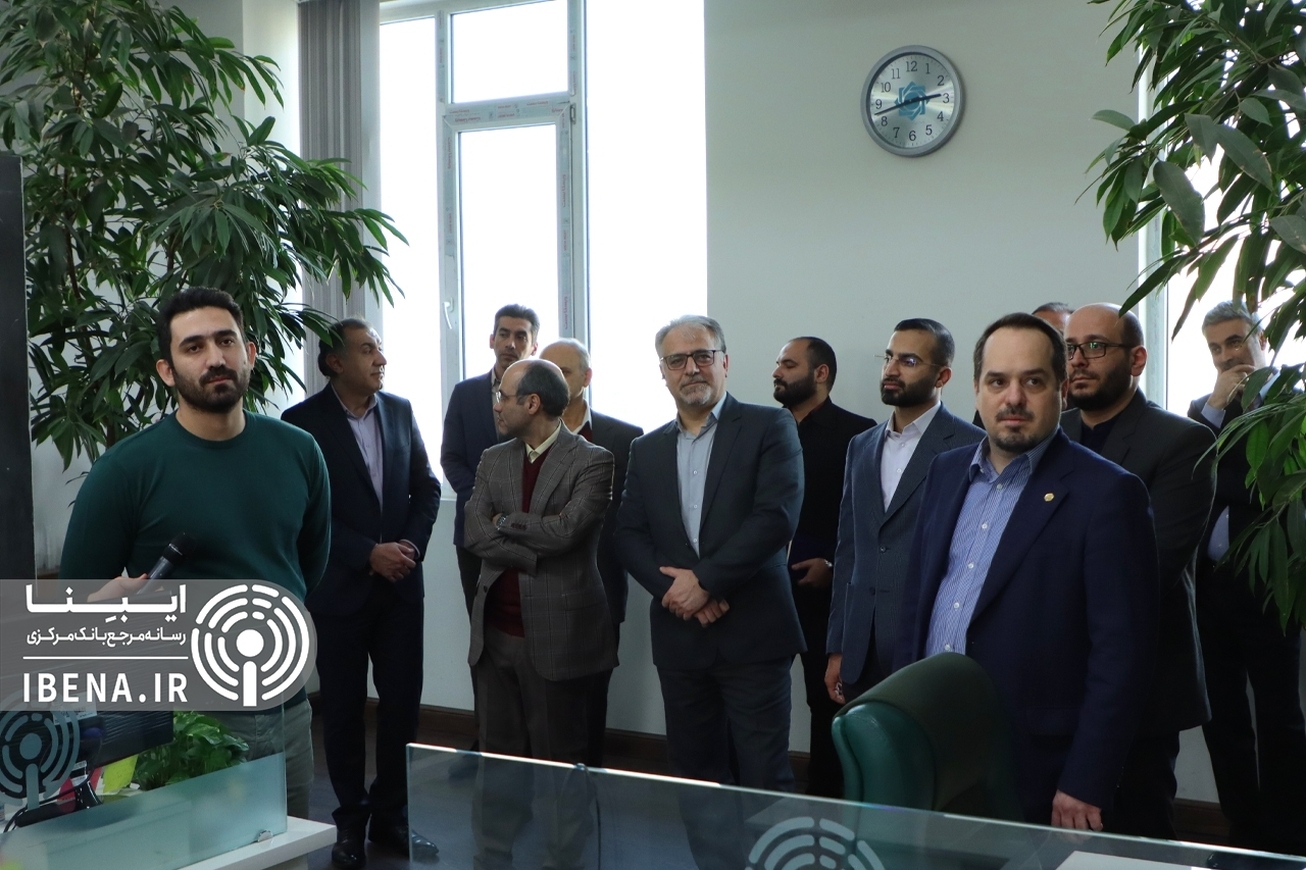 بازدید مدیران گروه ملی انفورماتیک از موسسه مطبوعاتی بازار پول و ارز