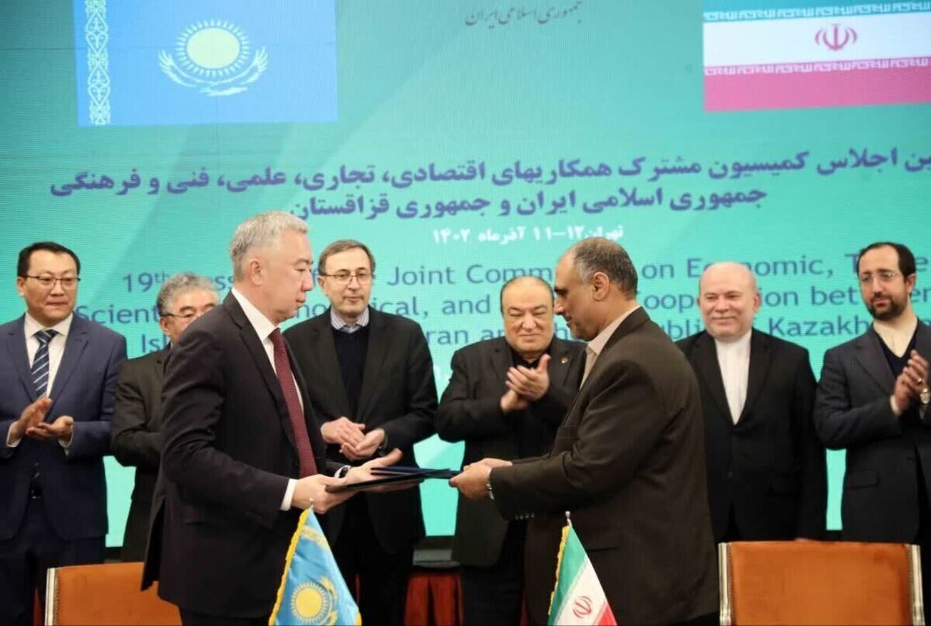 همکاری&zwnj; تجاری ۳ میلیارد دلاری ایران و قزاقستان