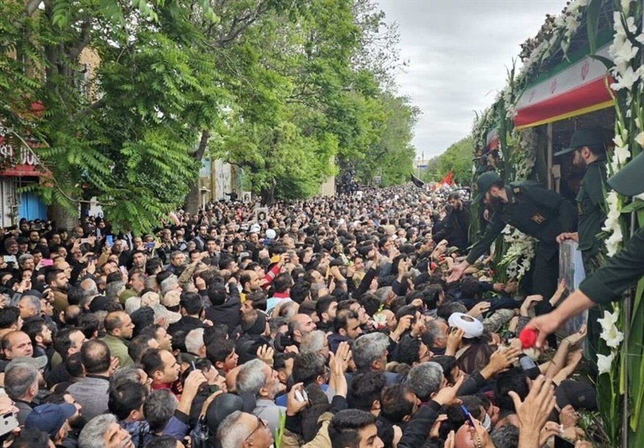 وداع جانسوز با شهید جمهور