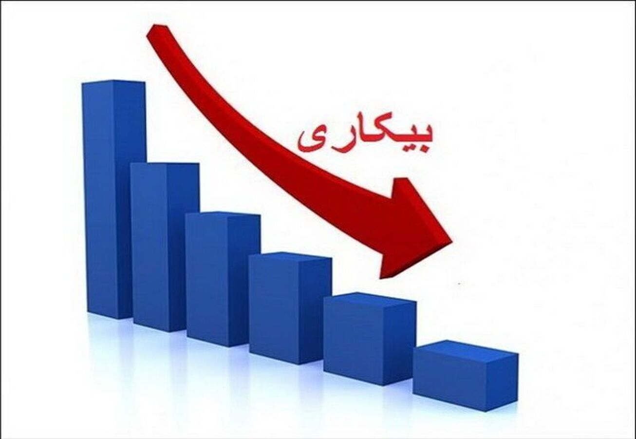 نرخ بیکاری۲ درصد کاهش یافت