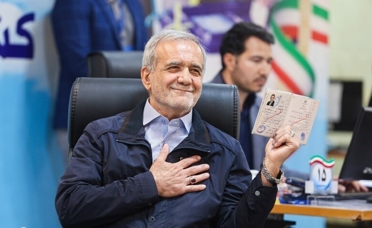 نهمین رئیس جمهور ایران انتخاب شد/ قدردانی پزشکیان از مردم