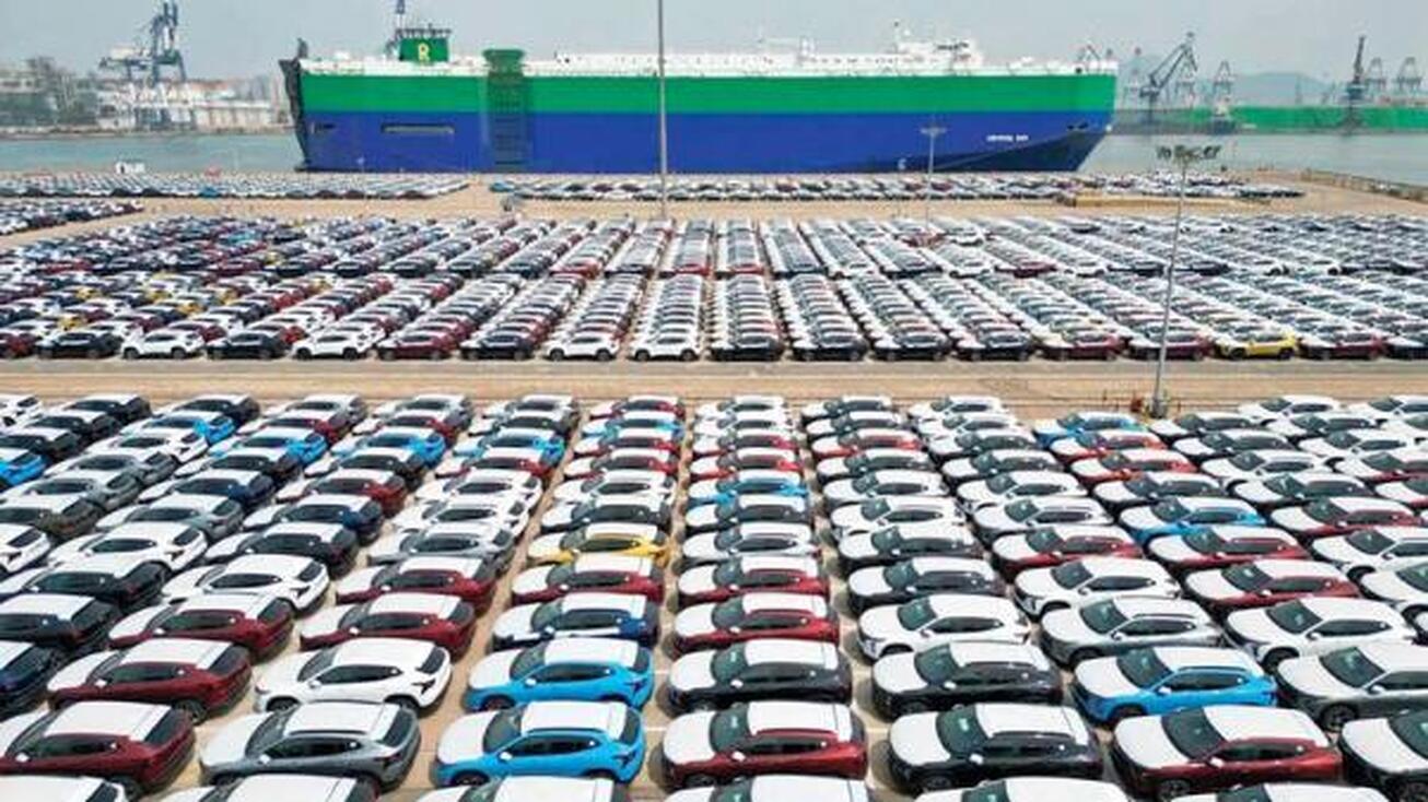 افزایش ۲۸ درصدی صادرات خودرو&zwnj;های سواری چین