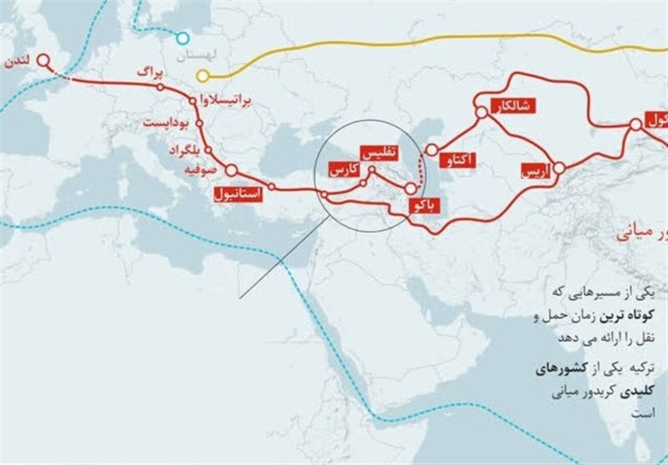 ایران از ترانزیت ۳۰میلیون تنی چین-اروپا استفاده می&zwnj;کند؟