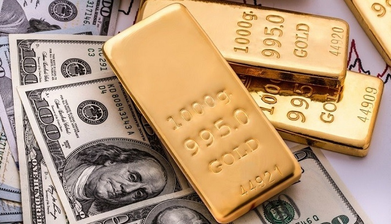 وال&zwnj;استریت: دلار آمریکا در برابر طلا می&zwnj;بازد