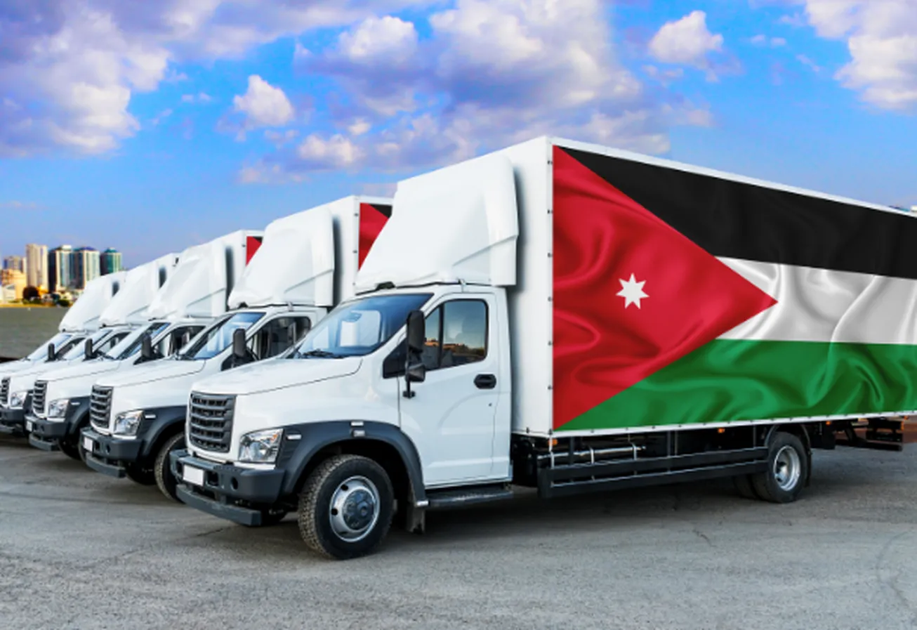 کامیون‌داران در اردن اعتصاب کردند