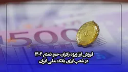 فروش ارز ویژه زائران حج تمتع ۱۴۰۴ در شعب ارزی بانک ملی ایران