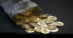 ریزش قیمت سکه در بازار امروز