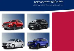 عرضه خودرو در سامانه یکپارچه تغییر کرد