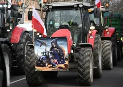 کشاورزان لهستانی جاده&zwnj;ها را به روی واردات اوکراین بستند