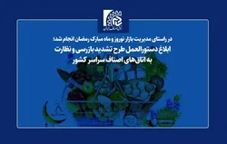 ابلاغ دستورالعمل طرح تشدید بازرسی و نظارت به اتاق&zwnj;های اصناف سراسر کشور
