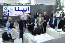 بازدید مدیر عامل بانک قرض الحسنه رسالت از موسسه مطبوعاتی بازار پول و ارز