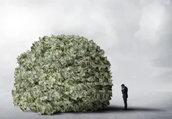 بدهی آمریکایی&zwnj;ها برای اولین بار از مرز یک تریلیون دلار گذشت