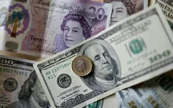 افزایش قیمت پوند انگلیس در برابر دلار و یورو
