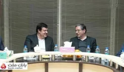 نشست مشترک مدیرعامل بانک ملت و استاندار آذربایجان&zwnj;غربی با موضوع حمایت از تولید و اشتغال