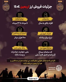 جزئیات فروش ارز اربعین ۱۴۰۴