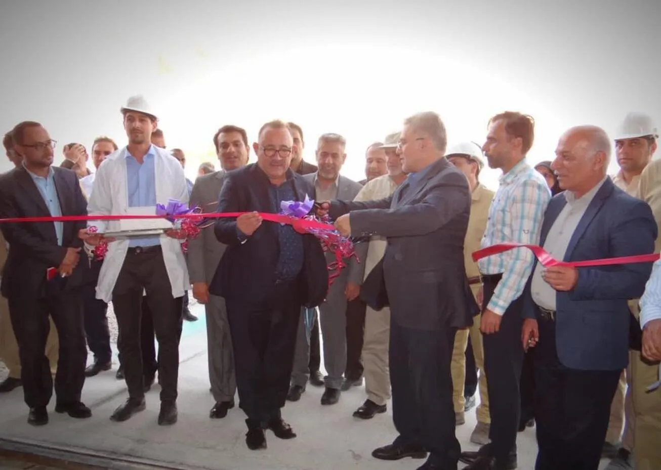 افتتاح کارخانه کربنات کلسیم رسوبی در استان بوشهر